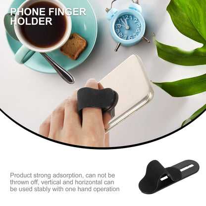 Adjustable Phone Ring Holder Cell Phone Stand Portable Finger Strap Handheld Mobile Phone Grip Adhesive Phone Holder Kickstand