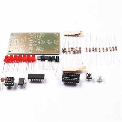 Electronic Dice NE555 LED Module CD4017 DIY Kit 5mm Red LED 4.5-5V ICSK057A Electronic Module Fun Diy Electronic