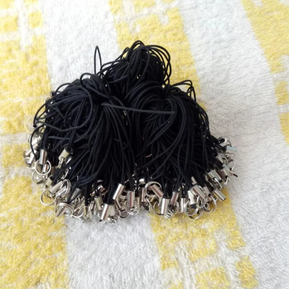 100 Pcs Phone Lanyard Mobile Phone Straps Cellphone Holder Lightweight Braided Cord Polyester Comfortable Portable Device