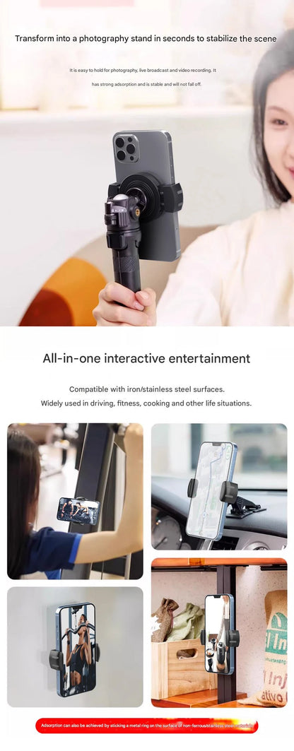 Universal Magnetic Phone Phone Clamp for Magnet Car Mounts Cellphone Clip for Magnetic Car Phone Holder Accessories