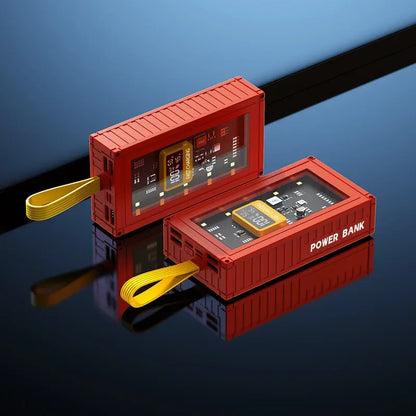 30000mAh 50000mAh 120W Fast Charging Transparent Power Bank 200000mAh Large-capacity Mobile Power Supply BCAK  Mobile Phones