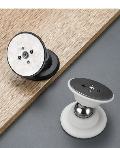 Rubber UFO magnetic door suction, indoor bedroom door, floor suction, door stopper, door handle protector