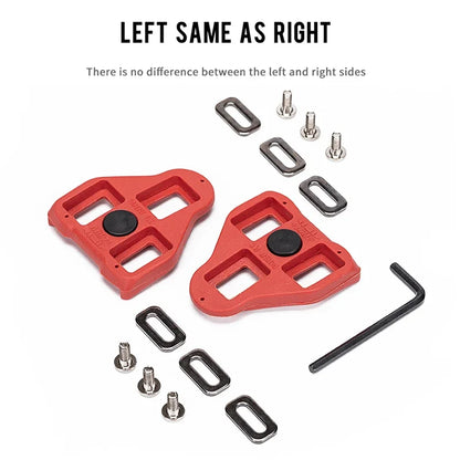 BUCKLOS Bike Pedal Cleat Fit Shimano SPD Bike Pedal Cleat for LOOK KEO/SPD-SL/LOOK Delta/SPD MTB Road Bicycle Cycle Shoes Cleats