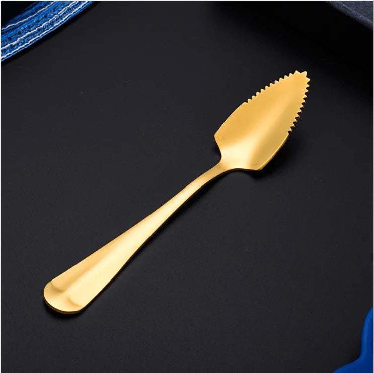 304 Stainless Steel Salad Spoon Fork Spoon Set Spoon Gift Fork Fruit Fork Soup Spoon Western Food Fork Spoon Children's Spoon