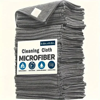 Thicken Microfiber Cleaning Cloths Lint Free Microfiber Cleaning Towel Cloths Reusable Cleaning Towels Absorbent for Car Window