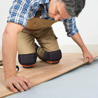 Professional Heavy Duty EVA Foam Padding Knee Pads with Comfortable Gel Cushion and Adjustable Straps for Working, Gardning