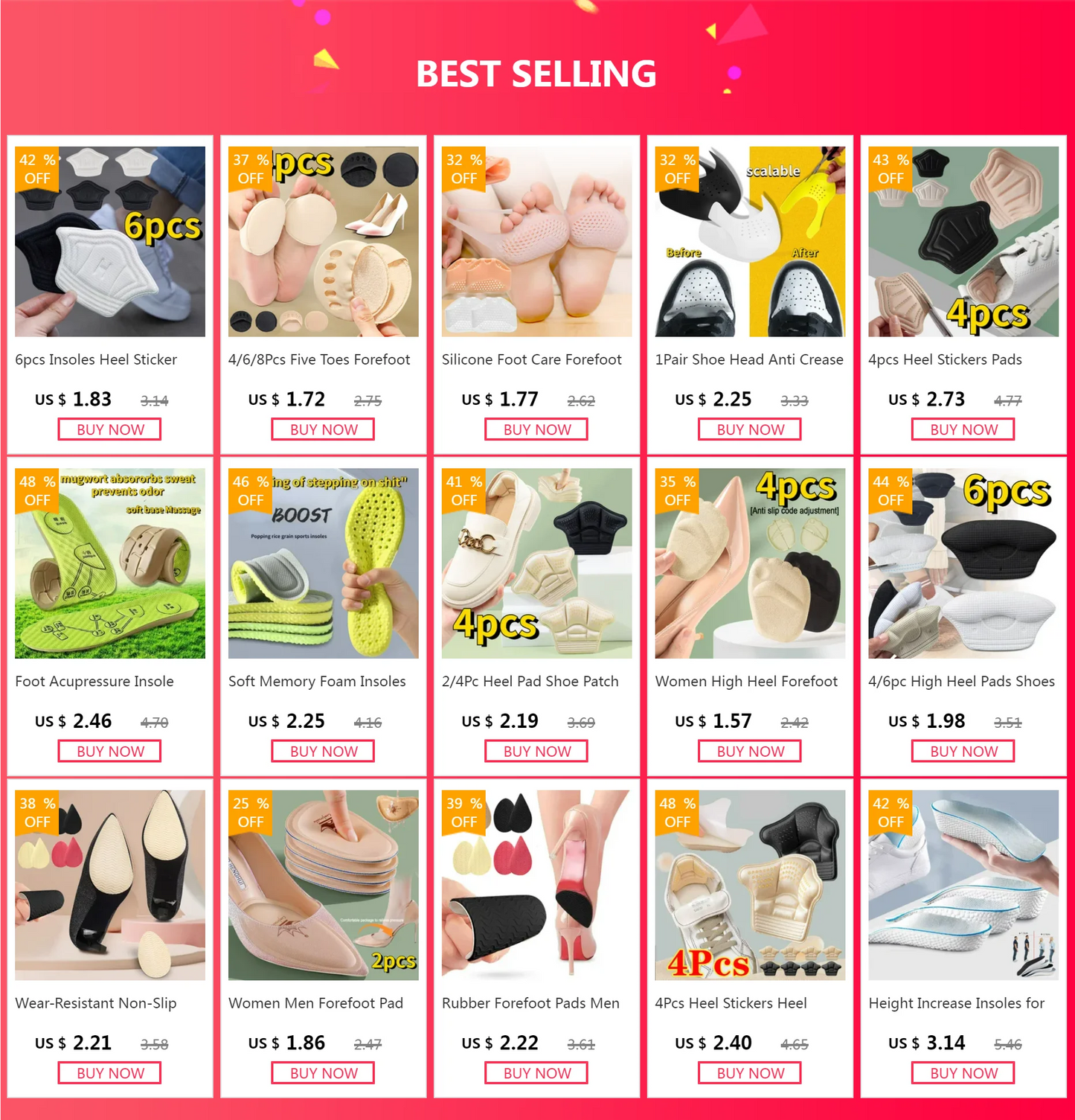 Biomimetic Silicone Heel Sticker Womens Shoes Heel Protectors Foot Care Products Multifunctional Invisible Shoes Accessories