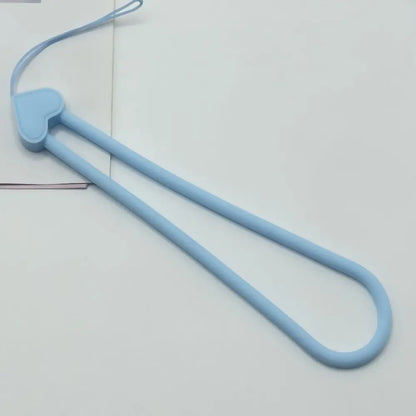Silicone Wrist Hand Strap Phone Lanyard Key Straps Mobile Phone Strap Phone Charms Pendant Phone Hanging Rope For Mobile Phone