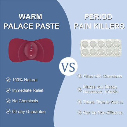 New Menstrual Heating Pad Menstrual Pain Relief Abdomen Massager Period Pain Relief Portable Cramp Relief Device