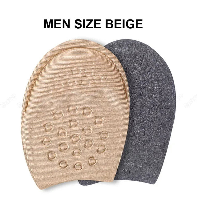 Half Insoles for Shoes Inserts Forefoot Insert Non-slip Sole Cushion Reduce Shoe Size Filler High Heels Pain Relief Shoe Pads