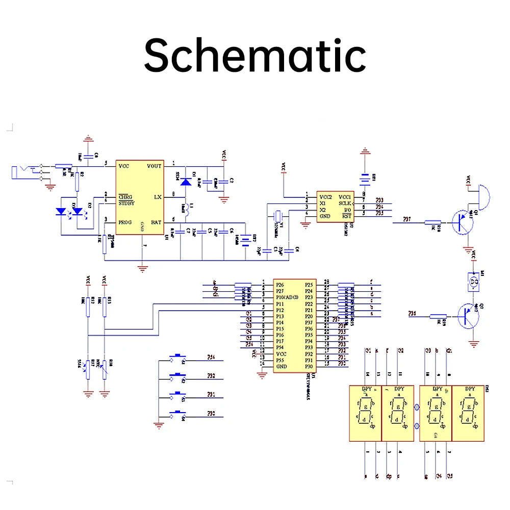 DIY Digital Clock Kit DC 5V Mini Weather Clock Soldering Practice Electronic Multifunctional DIY Alarm Clock Kit