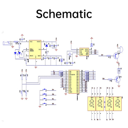 DIY Digital Clock Kit DC 5V Mini Weather Clock Soldering Practice Electronic Multifunctional DIY Alarm Clock Kit