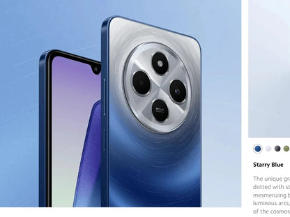 Global Version Xiaomi Redmi 14C Smartphone 8GB 256GB MediaTek Helio G81-Ultra Processor 6.88" 120Hz Display 50MP AI Dual Camera