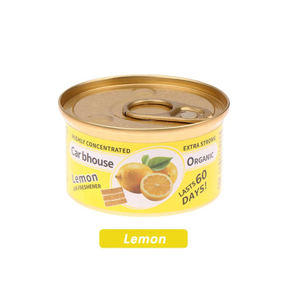 Car Air Freshener: 12 Kinds Scent | Organic Cans | Odor Eliminator Essential | Long-Lasting | Strong Fragrance | For Home/Toilet