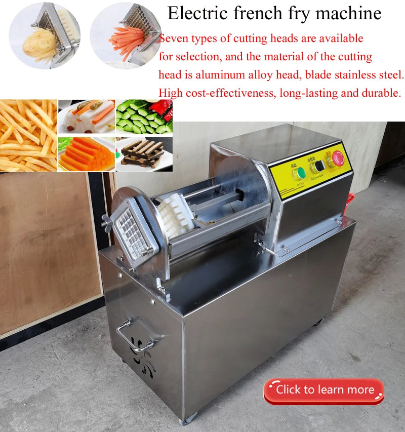 Commercial Vegetable Cutter Machine Onions Leeks Food Chopping Dicing Machine Potatoes Carrots Slicer Electric