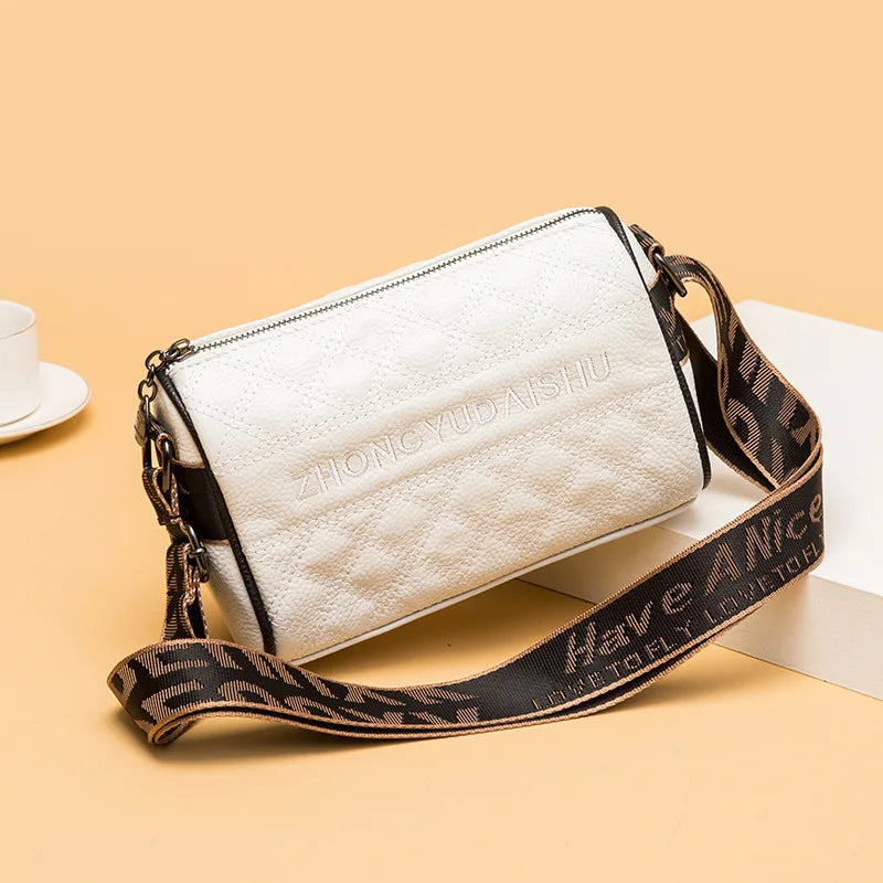 2025 Small Totes for Women New Trendy Crossbody Bag Fashionable Soft Leather Shoulder Bag Broadband Pillow Handbag for Women