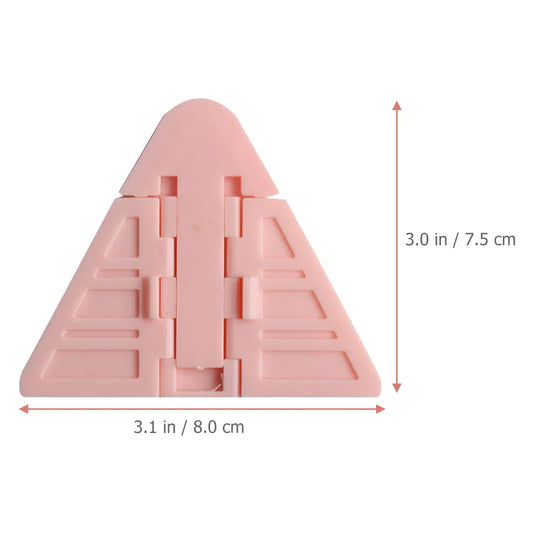 6 Pcs Hand Sliding Door Child Lock Baby Proof Security ABS Safety Lock No Screws Easy Install Closet Glass Wardrobe