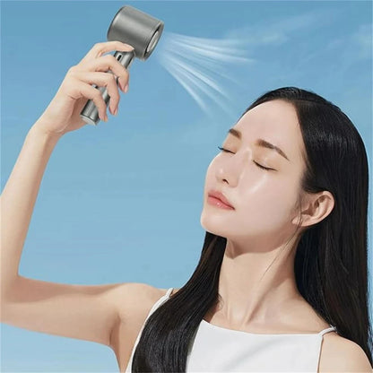 Xiaomi Portable Handheld Fan 120 Wind Speed Mini Leafless Handheld Fan USB Charging Fan Electric Charging