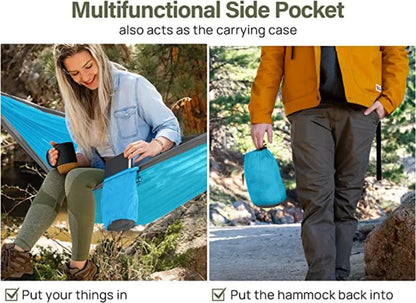 Lightweight Hammock Outdoor Gear Camping Hammock Portable Nylon Swing for Travel Hiking Backyard Beach Adventure Accessories