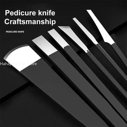Stainless Steel Hand Foot File Callus Cuticle Dead Skin Removal Manicure Feet Pedicure Knife Toe Nail Scraper Foot Care Tools