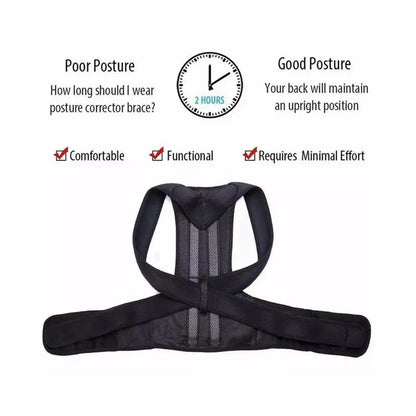 Back Posture Correction Belt Hunchback Corrector Men Women Sitting Posture Adjustable Correction Belt Hunchback Posture Correct