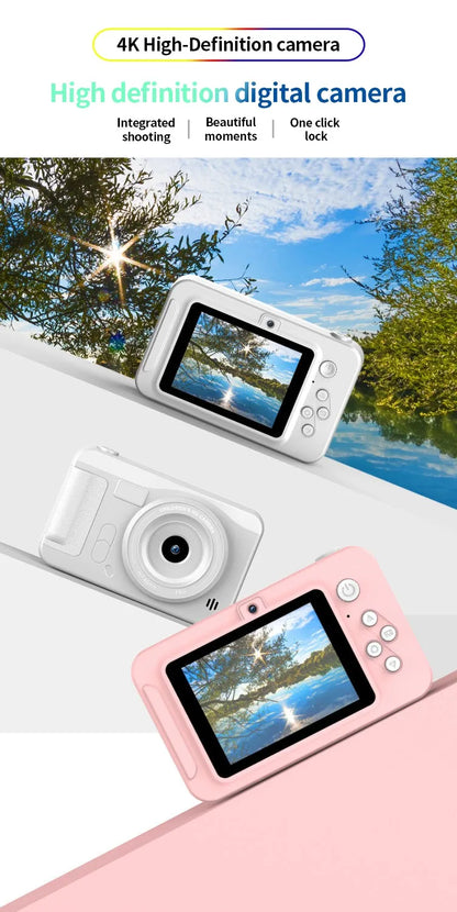4K Digital Camera 44 Megapixels High-Definition Photography Travel Selfie Camera Entry-Level Small Students Campus Selfie camera