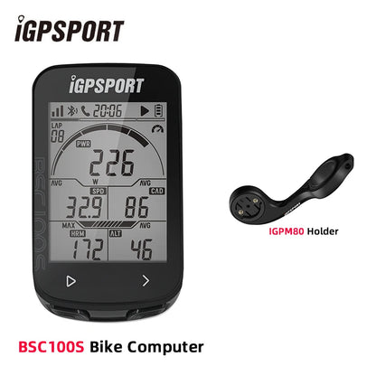 IGPSPORT Bicycle Computer BSC100S Computer BLE Bluetooth ANT Waterproof Wireless Bike Stopwatch MTB Road Cycling Bike Computer