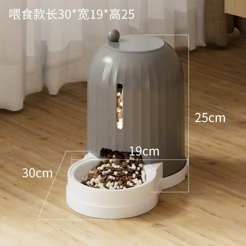 Cat water dispenser, dog drinking water, pet automatic feeder, dog feeding water, cat water bowl artifact