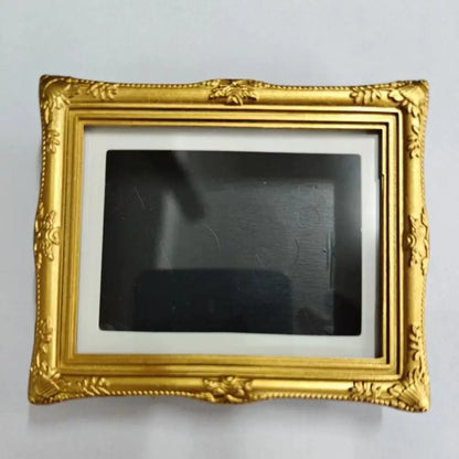 DIY Magnetic Refrigerator Photo Frame Creative Vintage Creative Fridge Magnets Desktop Ornament Detachable