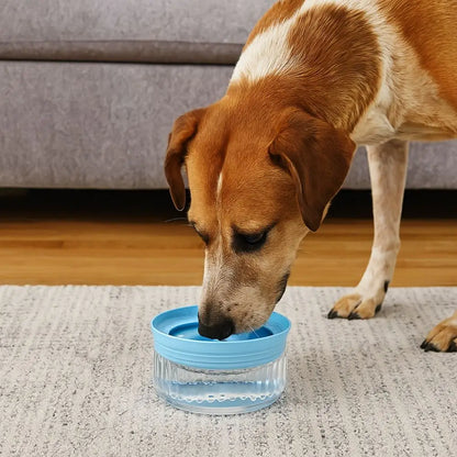 Large Capacity Pet Water Bowl Detachable Anti Splash Dog Floating Bowl Anti-tipping Anti Wetting Mouth Automatic Dog Bowl Travel