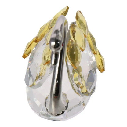Beautiful Glass Home Decoration, Cute Swan Statue, Home Decoration, Dining Table Family Collection Gift, Home Crystal Decoration
