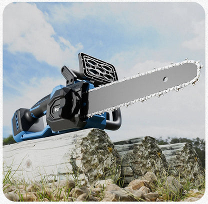 Electric Goddess 12inch Brushless Electric Chainsaw Cordless Portable Electric Saw Woodworking Tool For Makita 18V Battery Pin