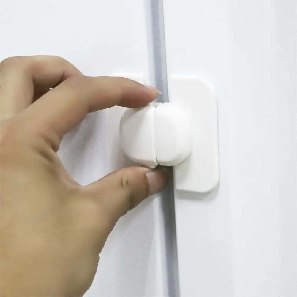 Child ABS Cabinet Closet Fridge Freezer Door Fridge Freezer Lock Kids Safety Lock Protection Baby Anti-Clip Hand