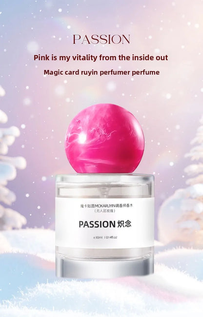 Perfume Lasting Fragrance, Fresh and Light Fragrance, Floral Fragrance, Alcohol-free Perfume for Ladies.