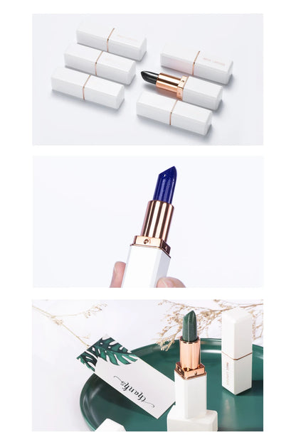 Magic Lipstick Temperature Color Changing Lip Stain Gloss Moisturizing Long Lasting Waterproof Lip Balm 6Colors Women Lipstick