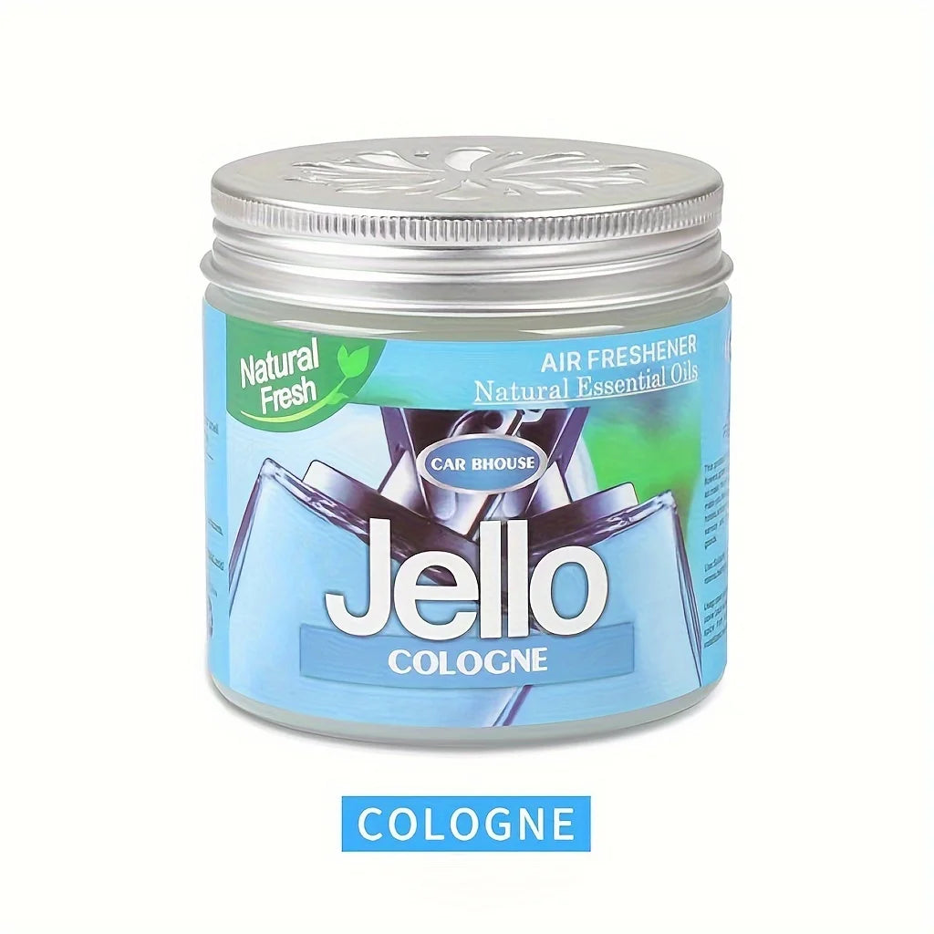 Car Air Freshener Solid Balm Cologne Lavender Lemon Vanilla Odor Eliminator Long-lasting Perfume Scent Ornament Auto Accessoies