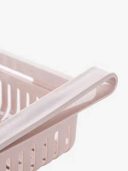 1Pc Refrigerator Storage Basket Flexible Expandable Fridge Organizer Drawer Storage Rack Storage Fresh Box Freezer Box Storage