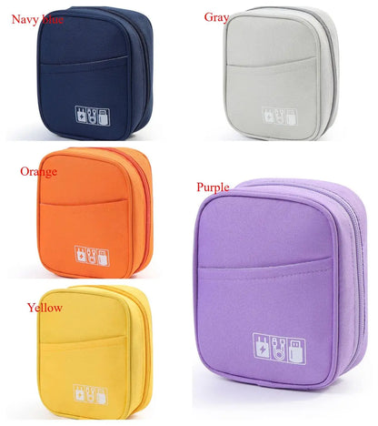 New Travel Organizer Electronics Accessories Carrying Bag Portable All-in-One Storage Bags for Cable Wires
