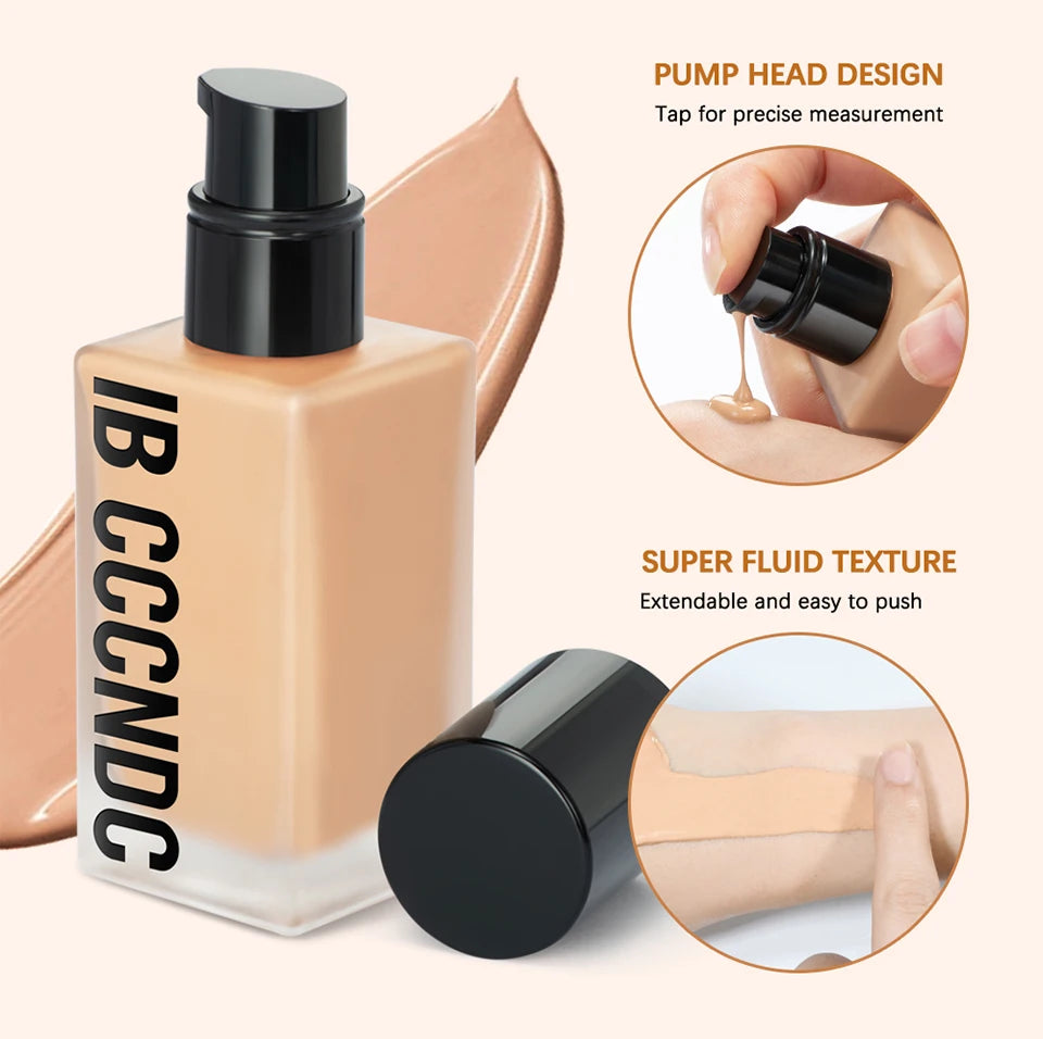 Make Up Foundation Cream for Face High Coverage Foundation Foundations Makeup Waterproof Korean Makeup Base Cosmetic Mist Cc Bb