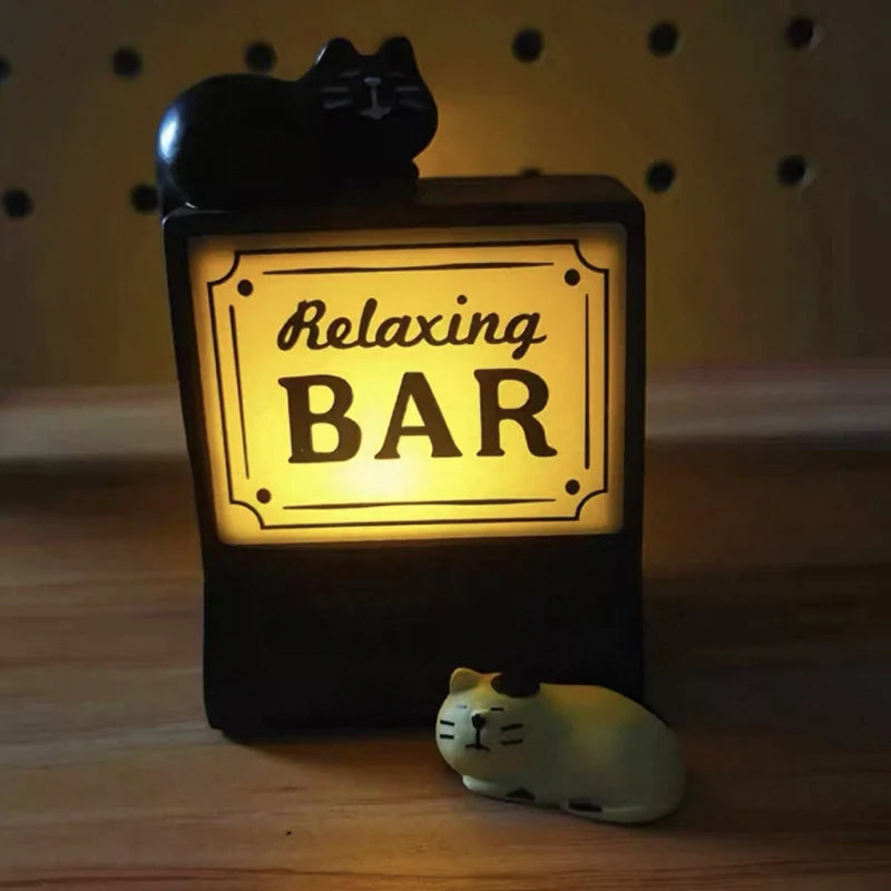 New Convenience Store Refrigerator Stickers Magnetic Fridge Stickers Lightbox Toy Model Light Signs Home Decorative Ornaments