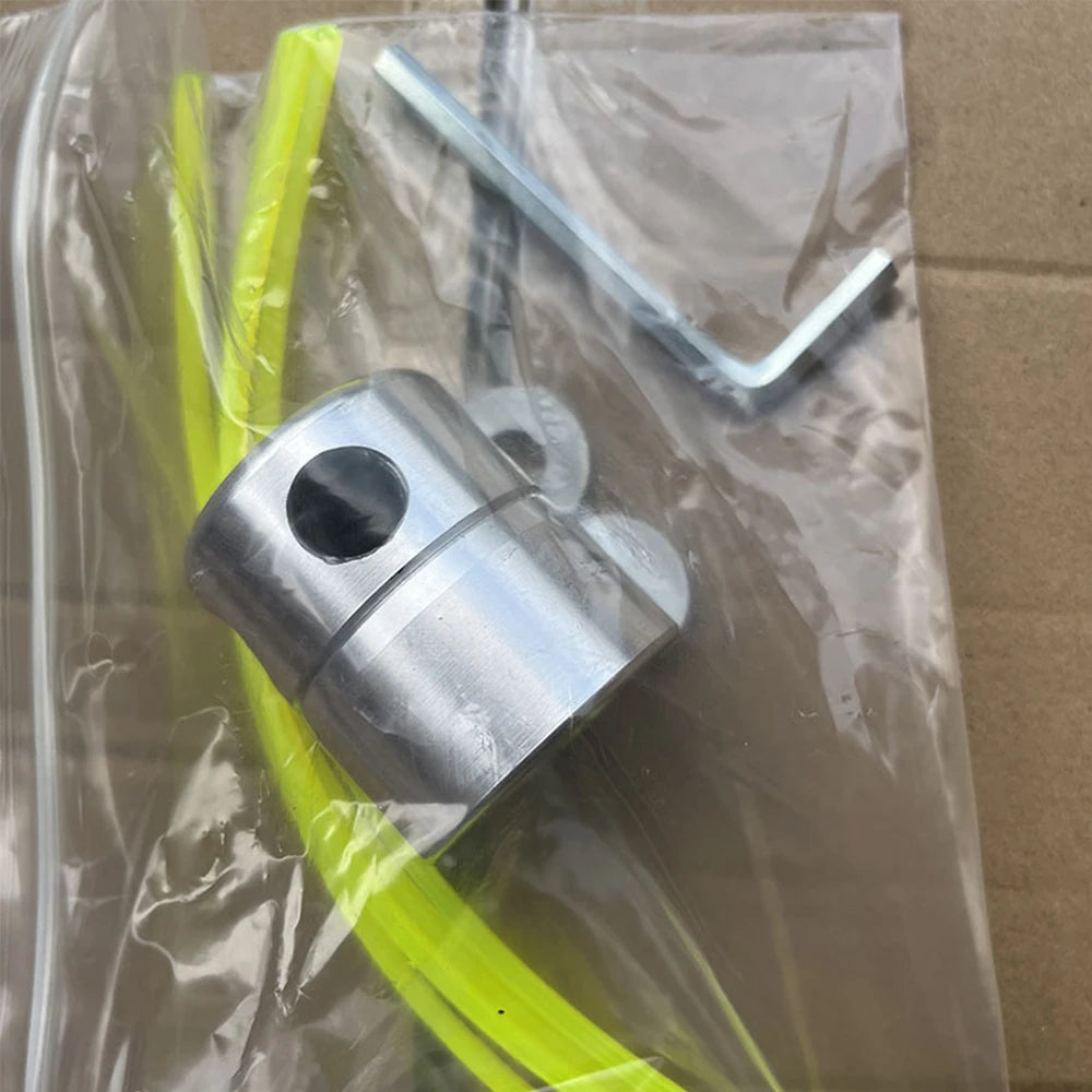 Lawn Mower Aluminum Head Hit Grass Head Metal Head Aluminum Column Straw Head Aluminum Trimming Tool Head