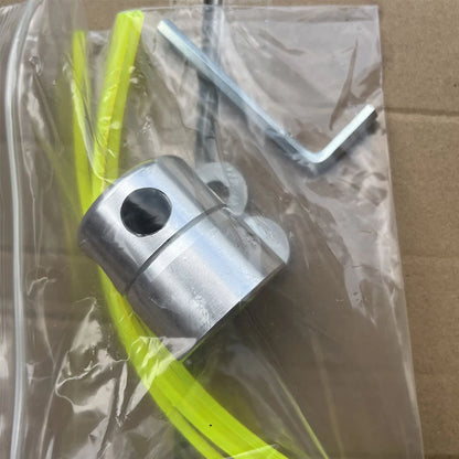 Lawn Mower Aluminum Head Hit Grass Head Metal Head Aluminum Column Straw Head Aluminum Trimming Tool Head