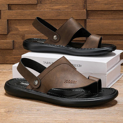 Flip Flops Mens Slippers Summer Casual Shoes Beach Sandals Outdoor Slides Walking Comfort Leather Designer Fashion Luxury