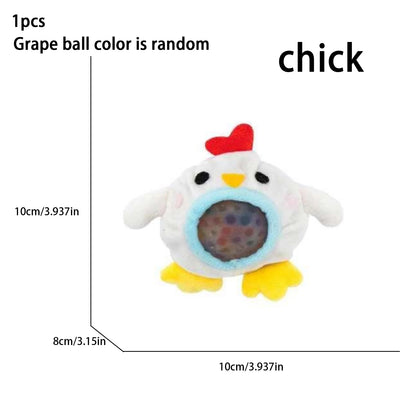 Plush Doll Pinch Fun Toy Creative Unique Stress Relieving Toy Pinch Ball Small Monster Gift