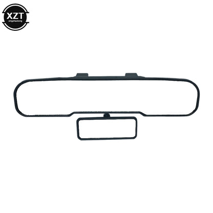 Rotatable 2 In 1Wide Angle Safety Car Mirror Double Rearview Mirror Child Infant Kids View Cars Interior Mirror Accessories