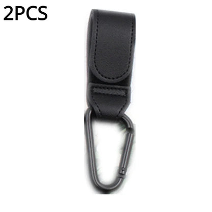 Leather Baby Bag Stroller Hook Pram Rotate 1/2pcs 360 Degree Rotatable Cart Organizer Pram Hook Stroller Accessories