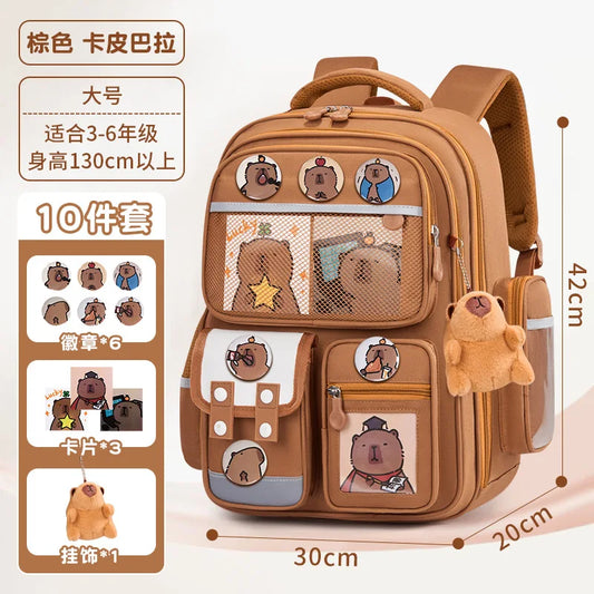 children School Bags For Boys Girls Kids backpack Primary orthopedic Backpack Waterproof Schoolbag big Book Bag mochila infantil