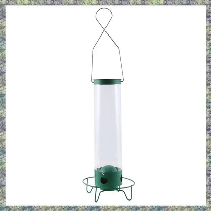 WON Droll Yankees Squirrel-Proof Wild Bird Feeder Outdoor Patio Wrought Iron Hanging Bird Feeder