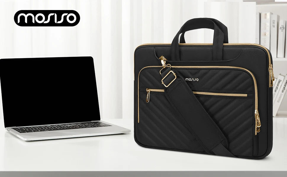 Laptop Bag Handbag 13 14 15 16 inch for MacBook Air Pro M1 M2 M3 HP Dell Notebook Shoulder Sleeve Protective Computer Briefcase