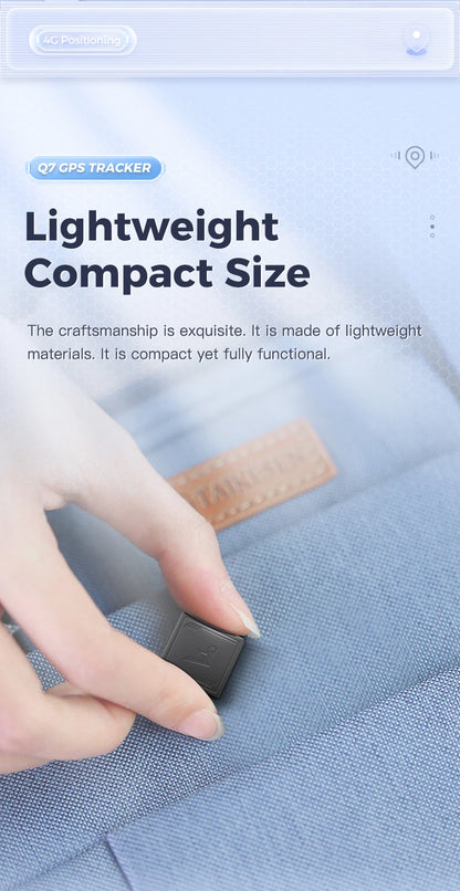 4G GPS Tracker with App Real Time Car Tracking DeviceAnti-Lost Pet Kids Bag Wallet Recording Tracking DeviceFinder Locator